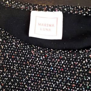 Marina Luna sparkly top